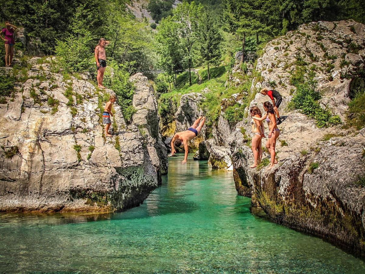Glamping Kranjc Hotel Kobarid Buitenkant foto