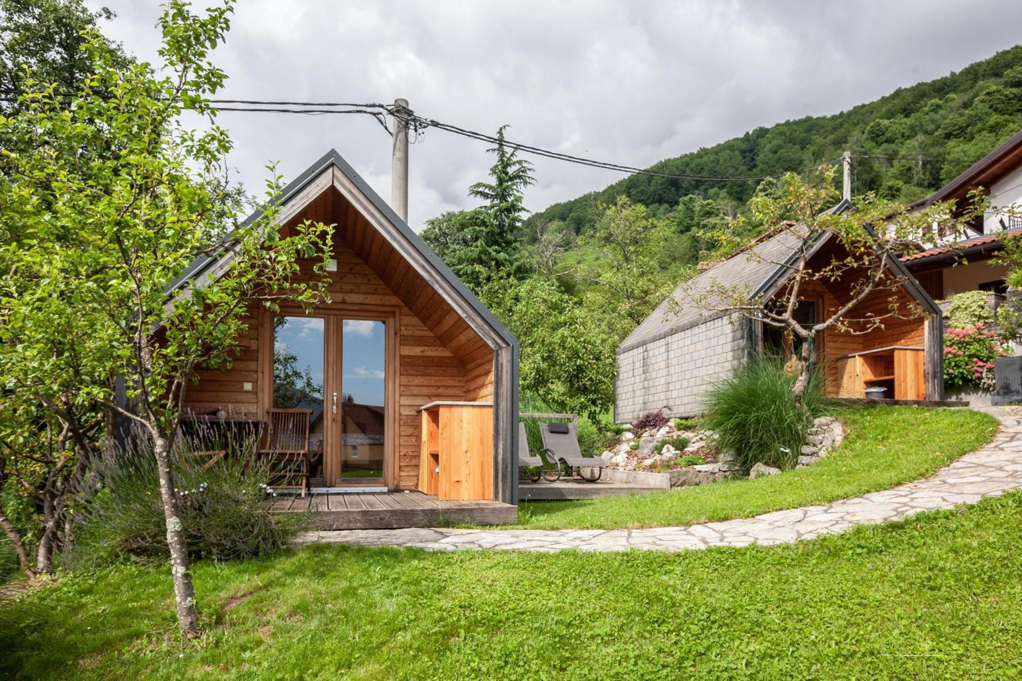 Glamping Kranjc Hotel Kobarid Buitenkant foto